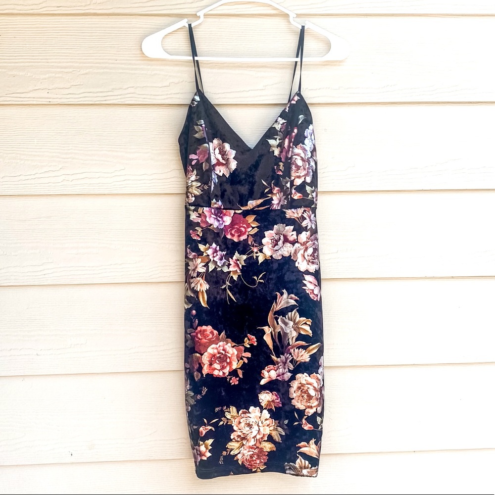 Velvet Bodycon Dress